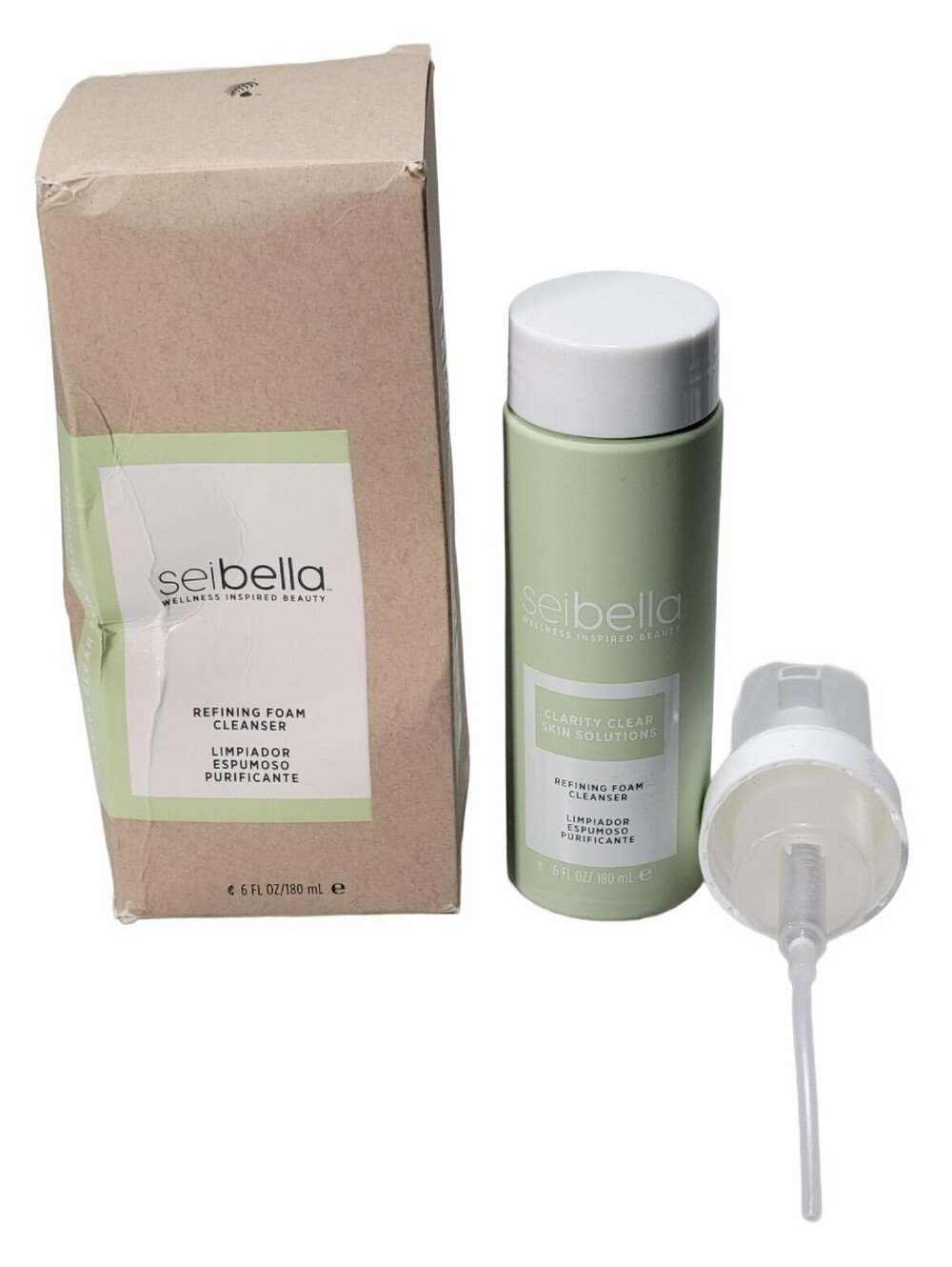 Melaleuca Sei Bella Clarity Clear Solutions Refining Foam Cleanser 6 fl oz...